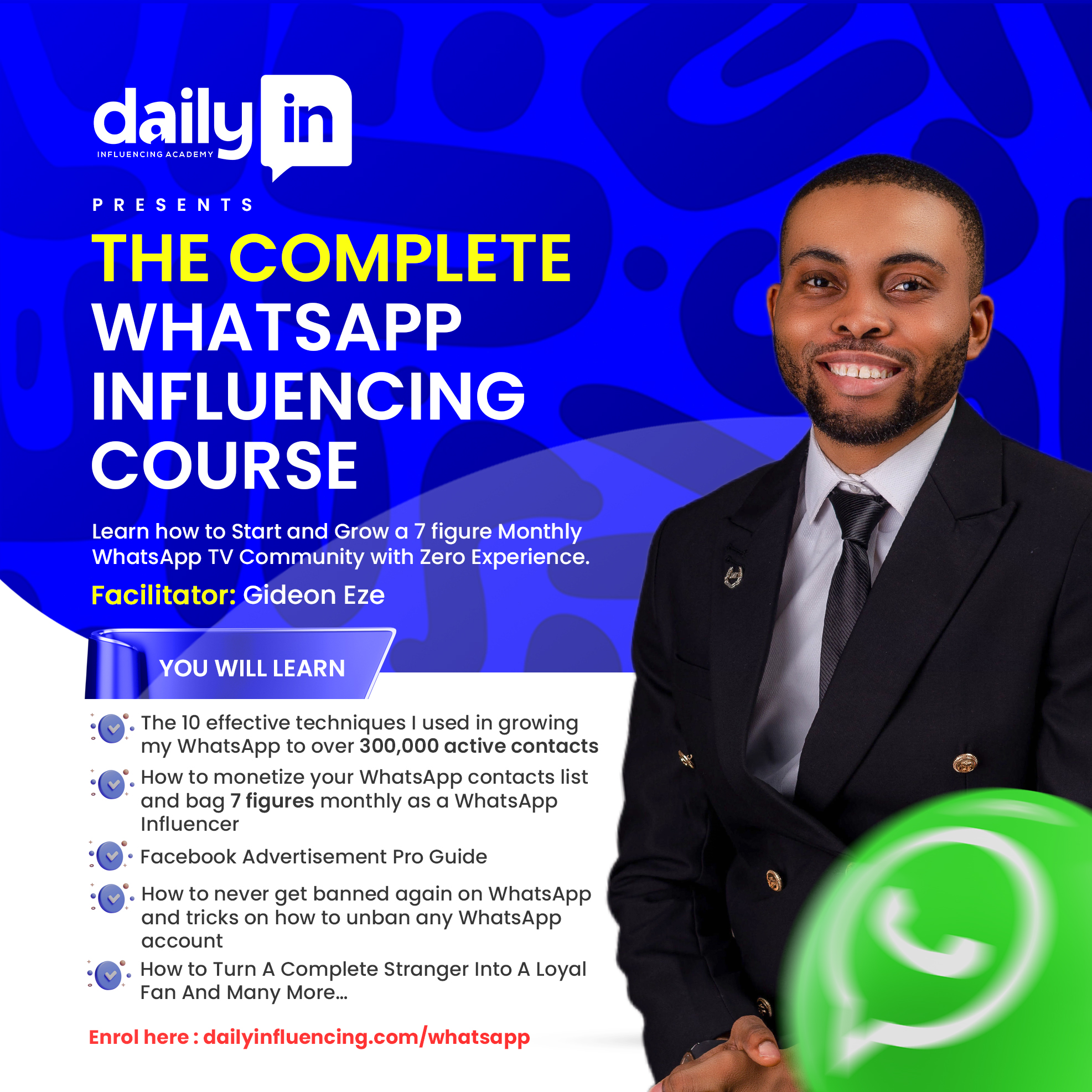 The Complete 2024 WhatsApp Influencing Course
