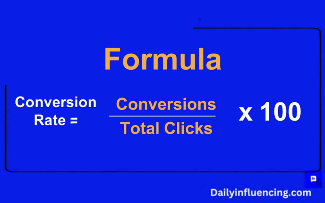 Conversion rate formula