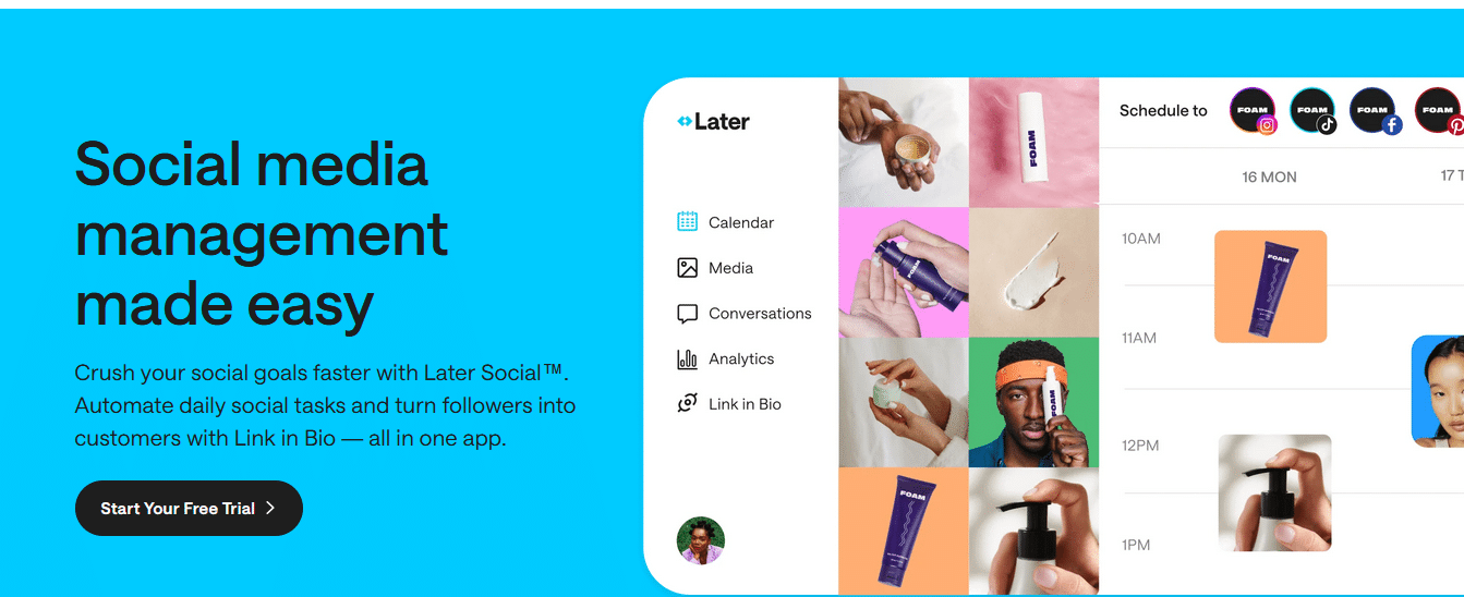 later social media management tool