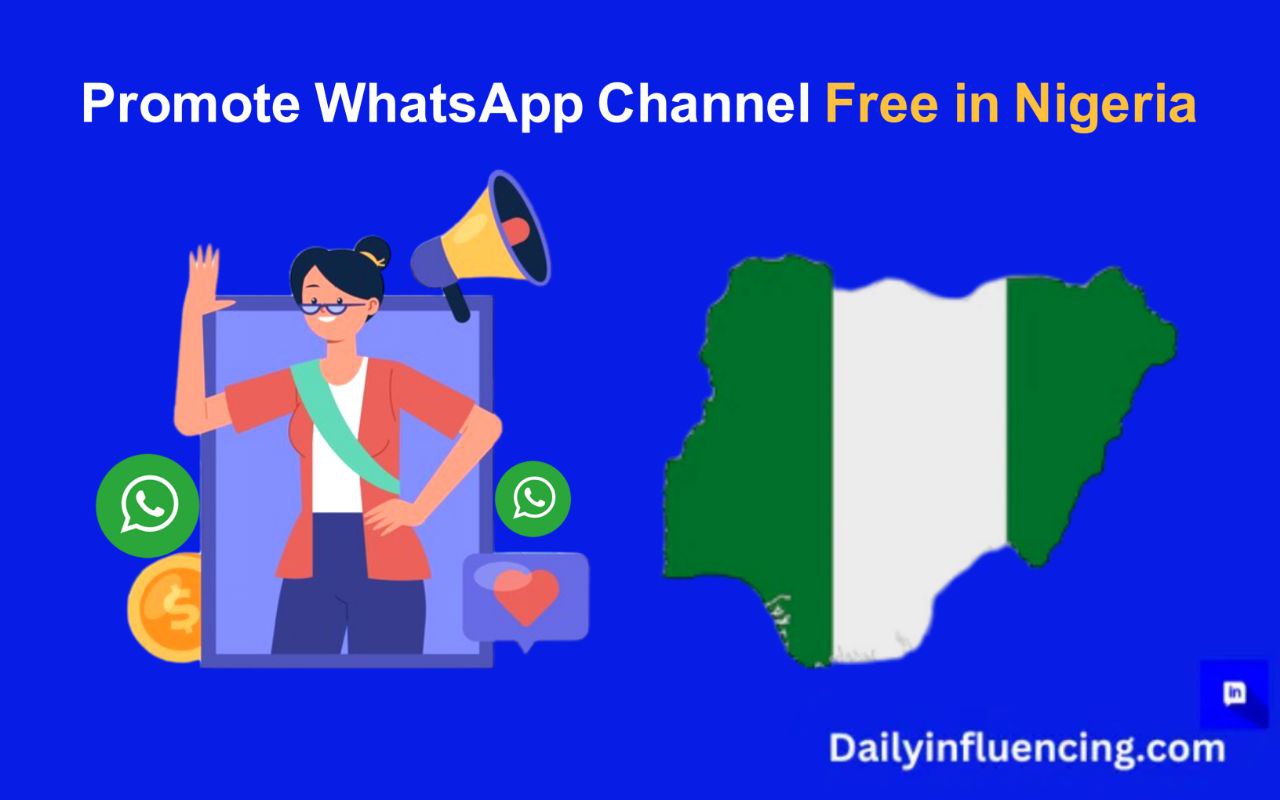 promote whatsapp channels