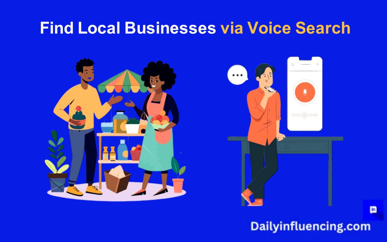 Find Local Businesses using voice search