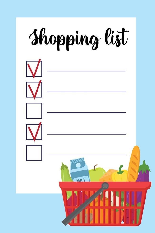 Shopping list