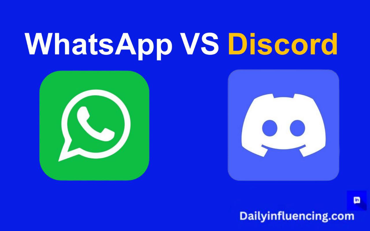 WhatsApp vs. Discord