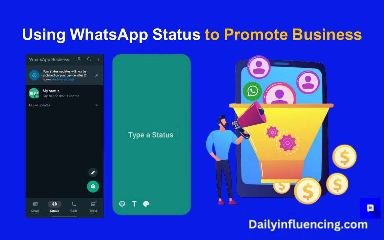 Using WhatsApp status to promote your business