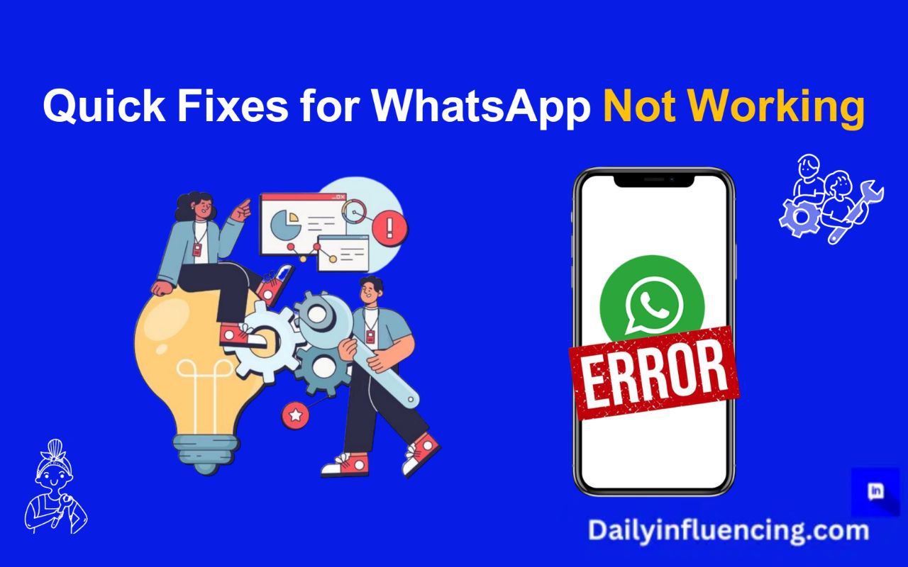 WhatsApp not working