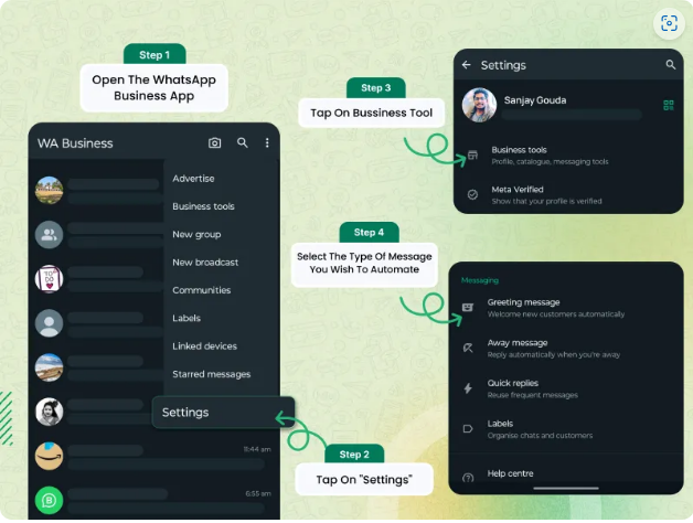 WhatsApp Automaton Messages