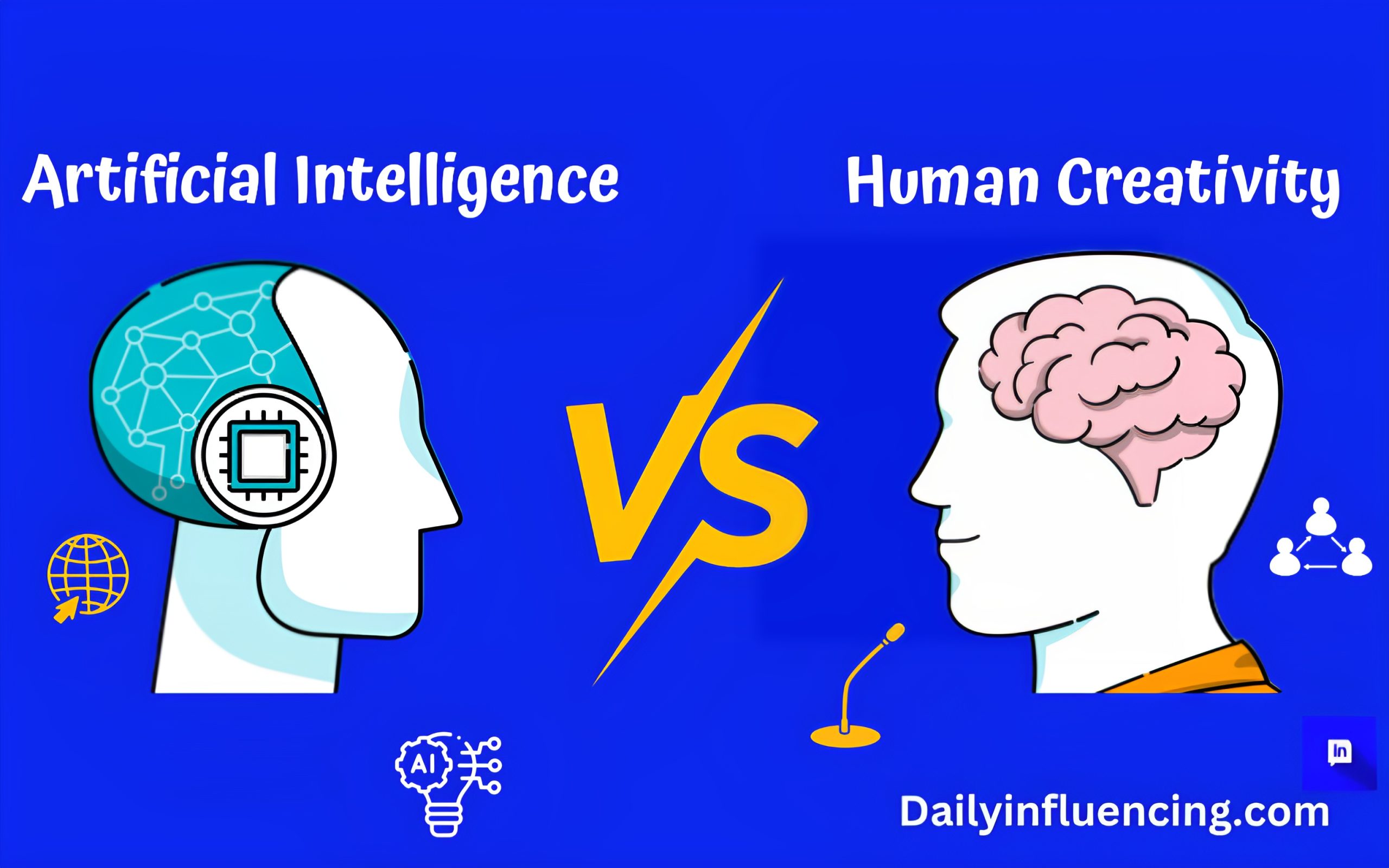 AI vs human creativity.